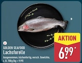 Lachsforelle im Angebot bei ALDI Nord in Elmshorn Lachsforelle Angebote von GOLDEN SEAFOOD bei ALDI Nord Elmshorn für 6,99 €
