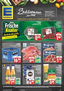 EDEKA Prospekt der Woche "Wir lieben Lebensmittel!" Seite 1, 16.02.2026 bis 21.02.2026 für Dettelbach Aktueller EDEKA Prospekt "Wir lieben Lebensmittel!" Seite 1 von 28 Seiten für Dettelbach