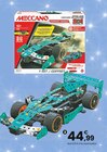 MECCANO - VOITURE DE COURSE MOTORISÉE en promo chez JouéClub Montpellier à 44,99 €