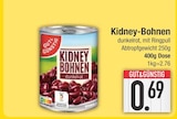 Kidney-Bohnen von Gut & Günstig im aktuellen EDEKA Prospekt für 0,69 €