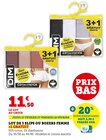 Lot de 3 slips ou boxers femme - Dim en promo chez Super U Boulogne-Billancourt à 11,50 €