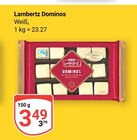 Dominos Weiß im Angebot bei GLOBUS in Oberhausen Dominos Weiß Angebote von Lambertz bei GLOBUS Oberhausen für 3,49 €