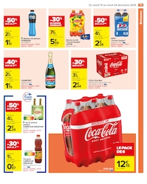 Offre Coca-Cola dans le catalogue Carrefour du moment à la page 77