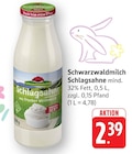 Aktuelles Schlagsahne Angebot bei EDEKA in Ludwigshafen (Rhein) ab 2,39 €