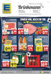 Cola im EDEKA Prospekt in Lage Aktueller EDEKA Prospekt mit Cola, "Aktuelle Angebote", Seite 1