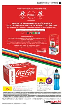 Promotion Sport dans le prospectus Intermarché, valable du 28/10/2025 au 09/11/2025 Promo Sport dans le catalogue Intermarché du moment à la page 13
