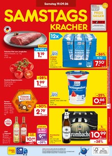Milch im aktuellen Netto Marken-Discount Prospekt (Saarbrücken) Milch im Netto Marken-Discount Prospekt "Aktuelle Angebote" mit 71 Seiten (Saarbrücken)