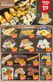 Aktueller REWE Prospekt mit Ziegenkäse, "Dein Markt", Seite 19