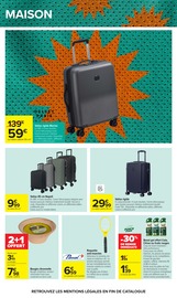 Promos Valise dans le catalogue "LE MOIS DES SUPPORTERS" de Carrefour Valise en promo dans le catalogue Carrefour à la page 84