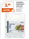 Prospekthüllen im Müller Prospekt Prospekthüllen von DURABLE im aktuellen Müller Prospekt für 3,99 €
