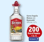 Tequila Blanco oder Reposado im Angebot bei Marktkauf in Nürtingen Tequila Blanco oder Reposado Angebote von Sierra bei Marktkauf Nürtingen
