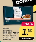 Aktuelles Gourmet Gold oder Perle Angebot bei Netto mit dem Scottie in Halle (Saale) ab 1,89 €