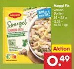 Netto Marken-Discount Haste - Maggi Fix Angebot im Prospekt Maggi Fix bei Netto Marken-Discount im Haste Prospekt für 0,49 €