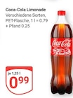 Coca-Cola Angebote bei GLOBUS Pirmasens für 0,99 €