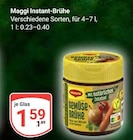 Instant-Brühe im Angebot bei GLOBUS in Weinheim Instant-Brühe Angebote von Maggi bei GLOBUS Weinheim für 1,59 €