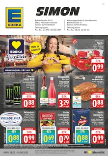 Aktueller EDEKA Meschede (Kreis- und Hochschulstadt) Prospekt EDEKA Meschede (Kreis- und Hochschulstadt) Prospekt "Aktuelle Angebote" mit 24 Seiten