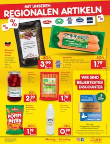 Mettwurst im Netto Marken-Discount Prospekt "Aktuelle Angebote" mit 68 Seiten (Rostock)