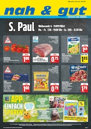 nah und gut Prospekt für Wört: Wir lieben Lebensmittel!, 8 Seiten, 23.06.2025 - 28.06.2025