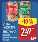 Ragout fin von Speisezeit für 2,49 € bei ALDI Nord im Angebot Ragout fin von Speisezeit im aktuellen ALDI Nord Prospekt