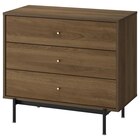 Kommode mit 3 Schubladen braun Nussbaumnachbildung im Angebot bei IKEA in Seevetal Kommode mit 3 Schubladen braun Nussbaumnachbildung Angebote von RÅDMANSÖ bei IKEA Seevetal für 149,00 €