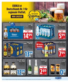 Bier im EDEKA Prospekt "Wir lieben Lebensmittel." mit 26 Seiten (Rosenheim)