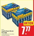 Longlife Power AA von Varta für 7,77 € bei EDEKA im Angebot Longlife Power AA von Varta im aktuellen EDEKA Prospekt