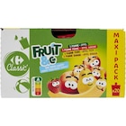 Gourdes aux fruits Fruit&Cie "Maxi Pack" - CARREFOUR CLASSIC' en promo chez Carrefour Gourdes aux fruits Fruit&Cie "Maxi Pack" - CARREFOUR CLASSIC' dans le catalogue Carrefour