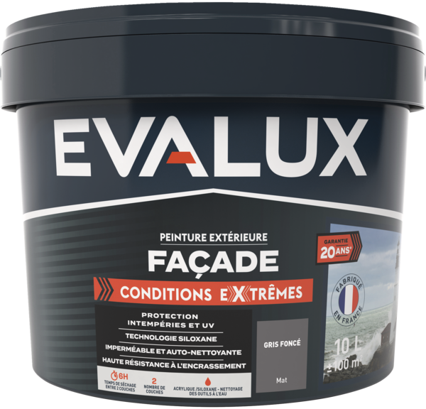 Peinture façade extrême 10 l