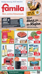 Aktueller famila Nordwest Supermärkte Prospekt für Harpstedt 05.06.2023 - 10.06.2023 famila Nordwest Prospekt für Harpstedt mit 34 Seiten