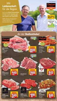 Schweinefleisch im REWE Prospekt "Dein Markt" mit 35 Seiten (Leipzig)