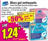 Blocs gel nettoyants lemon fresh, pink blossom ou polar acqua - SAUBERMAX en promo chez Norma Metz à 1,24 €