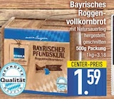 Vollkornbrot im EDEKA Prospekt Bayrisches Roggenvollkornbrot von EDEKA im aktuellen EDEKA Prospekt für 1,59 €