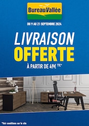 Catalogue Librairies & Culture Bureau Vallée en cours à Berriac et alentours, "LIVRAISON OFFERTE", 1 page, 09/09/2024 - 21/09/2024