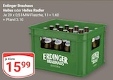 Helles Angebote von Erdinger Brauhaus bei GLOBUS Homburg für 15,99 €