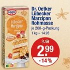 Aktuelles Lübecker Marzipan Rohmasse Angebot bei V-Markt in Augsburg ab 2,99 €