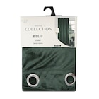 Rideau illana 140x240cm velours en promo chez B&M Montbéliard à 14,99 €