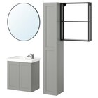 Badezimmer anthrazit/grau Rahmen 64x33x65 cm von ENHET im aktuellen IKEA Prospekt für 385,99 €