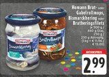 Brat- oder Gabelrollmops, Bismarckhering oder Bratheringsfilets Angebote von Homann bei E center Wuppertal für 2,99 €