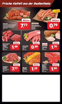 Fleisch im nah&frisch Prospekt "DER MARKT FÜR GUTES ESSEN UND TRINKEN" mit 9 Seiten (Münster)