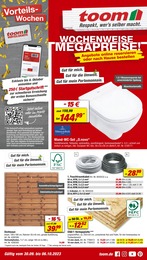 Baumärkte Prospekt von toom Baumarkt toom Baumarkt Prospekt: Respekt, wer's selber macht., 16 Seiten, 30.09.2023 - 06.10.2023