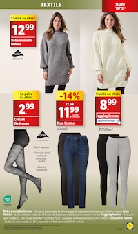 Promo Jegging dans le catalogue Lidl du moment à la page 45