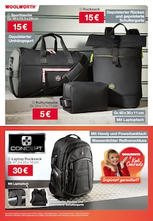 Rucksack im Woolworth Prospekt "Aktuelle Angebote" mit 55 Seiten (Pforzheim)