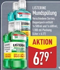 Mundspülung Cold Mint Doppelpack von Listerine im aktuellen ALDI Nord Prospekt
