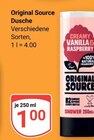 Dusche Angebote von Original Source bei GLOBUS Wolfenbüttel für 1,00 €