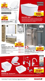 Badmöbel im toom Baumarkt Prospekt "Respekt, wer's selber macht." mit 20 Seiten (Solingen (Klingenstadt))