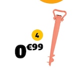 Pied de parasol de plage - Gifi à Neuilly-sur-Seine Pied de parasol de plage en promo chez Gifi Neuilly-sur-Seine à 0,99 €