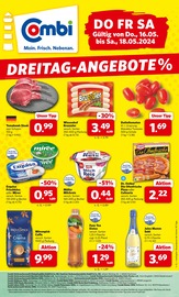 Aktueller combi Supermarkt Prospekt in Linsburg und Umgebung, "DREITAG-ANGEBOTE" mit 1 Seite, 16.05.2024 - 18.05.2024