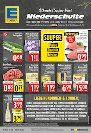 Supermarkt Prospekt von EDEKA Schloß Holte-Stukenbrock EDEKA Prospekt: "Aktuelle Angebote", 28 Seiten, 31.08.2026 - 05.09.2026