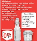 Glasflasche bei GLOBUS im Neutraubling Prospekt für 0,59 €