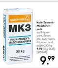 Kalk-Zement-Maschinenputz von quick-mix im aktuellen Hellweg Prospekt